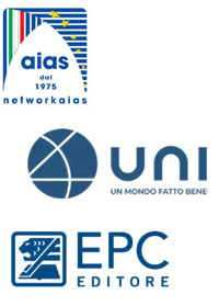 loghi AIAS, UNI, EPC