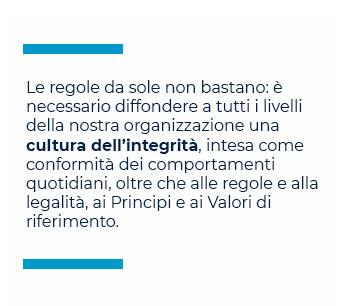 frase infrastruttura integrita