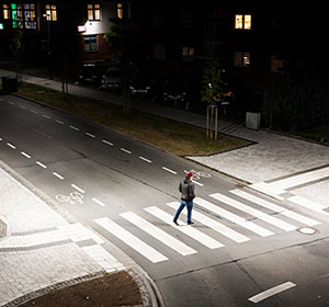 illuminazione strisce pedoni