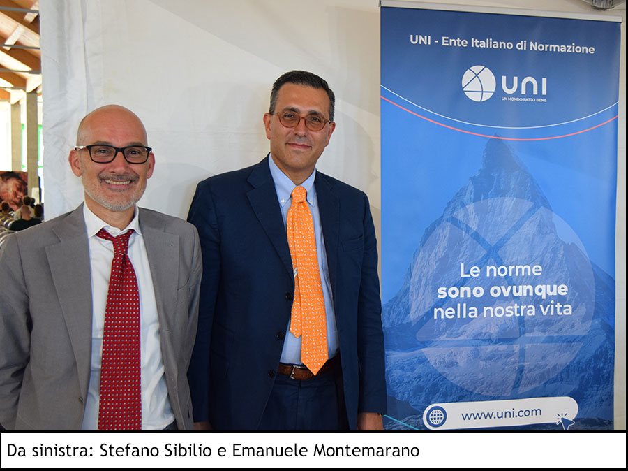 Stefano Sibilio ed Emanuele Montemarano all'evento Milano law & Run 2025