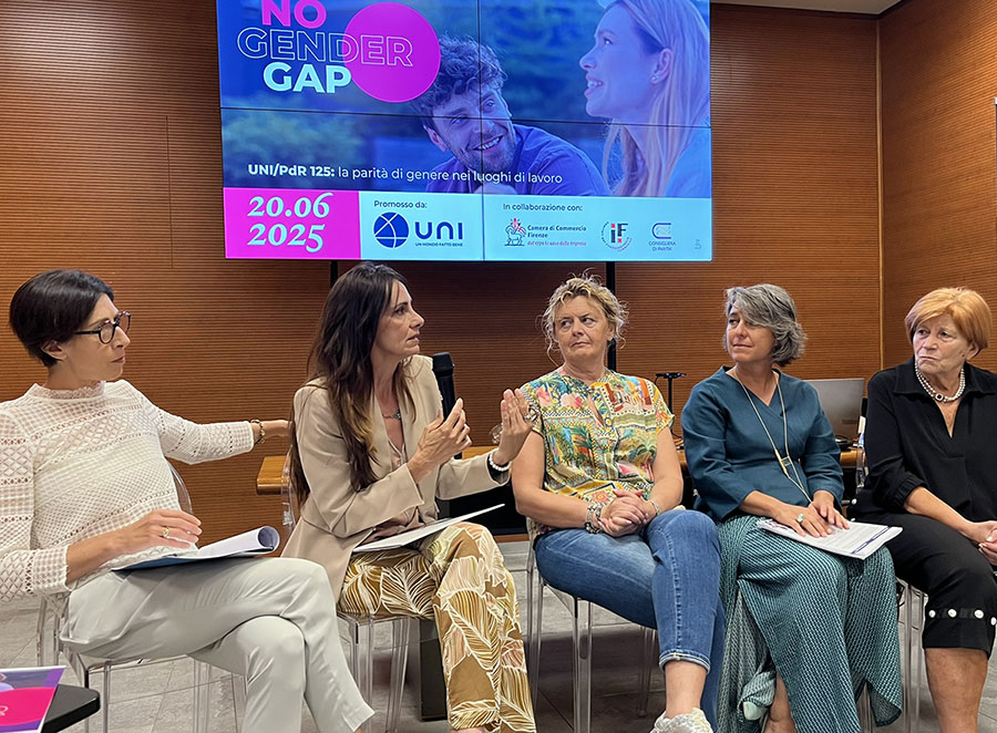 Road Show No Gender Gap: Firenze, 20 giugno 2025. Relatori