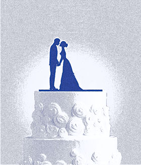 sposi torta nuziale web